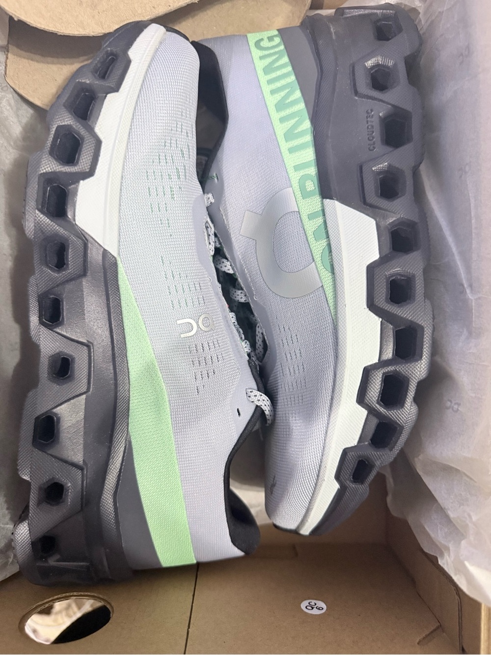 On Cloudmonster Womens Nimbus/Arctic